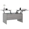 vidaXL Tavolino Salotto Grigio Sonoma 80x50x42,5 cm Legno Multistrato
