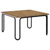 vidaXL Tavolino da salotto Rovere Artigianale 59 x 59 x 45 cm