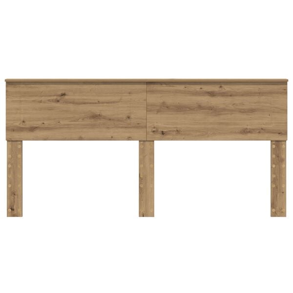 vidaXL Testiera Rovere artigianale 90 cm Legno multistrato