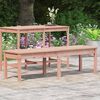vidaXL Panca da Giardino 2 Posti 159,5x44x45 cm Legno Massello Douglas