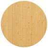 vidaXL Piano del Tavolo Ø70x1,5 cm in Bambù