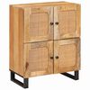 vidaXL Credenza Marrone 60 x 33 x 75 cm Legno di mango massello