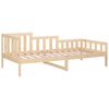 vidaXL Dormeuse senza Materasso 90x190 cm in Legno Massello di Pino