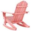 vidaXL Sedia a Dondolo Giardino Adirondack in Legno di Abete Rosa