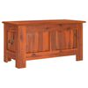 vidaXL Cassapanca con Coperchio Marrone in Legno Massello di Acacia