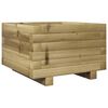 vidaXL Fioriera da Giardino 40x40x26,5 cm in Legno di Pino Impregnato
