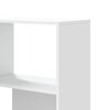 vidaXL Libreria Angolare 4Ripiani Bianca 85x85x140cm Legno Multistrato