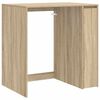 vidaXL Mobiletto per lavatrice Rovere sonoma 87 x 60 x 89 cm