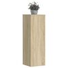 vidaXL Supporto per Piante Rovere Sonoma 33x33x100cm Legno Multistrato