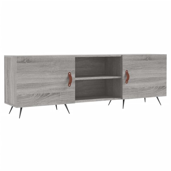 vidaXL Mobile Porta TV Grigio Sonoma 150x30x50 cm in Legno Multistrato
