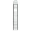 vidaXL Cesti Gabbioni ad Arco 4 pz 200x50x180/200 cm Ferro Zincato