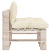 vidaXL Set Divani da Giardino Pallet 7 pz con Cuscini in Legno di Pino
