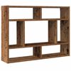 vidaXL Mensola a Muro Legno Antico 75x16x55 cm in Legno Multistrato