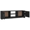 vidaXL Mobile Porta TV Grigio Lucido 120x30x37,5 cm Legno Multistrato