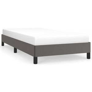 vidaXL Giroletto Grigio 80x200 cm in Similpelle