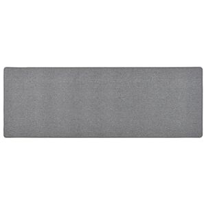 vidaXL Tappeto Corsia Grigio Scuro 50x150 cm
