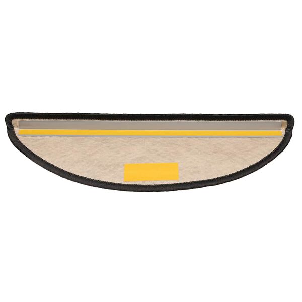 vidaXL Tappeti Adesivi Scale Aspetto Sisal 30 pz 56x17x3 cm Antracite