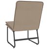 vidaXL Sedia Lounge Cappuccino 54x75x76 cm in Similpelle