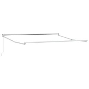 vidaXL Telaio per tende da sole retrattile Bianco 300 x 250 cm