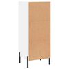 vidaXL Credenza Bianca 34,5x34x90 cm in Legno Multistrato