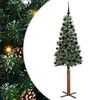 vidaXL Albero di Natale snodato con 300 LED Verde e Bianco 180 cm