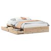 vidaXL Letto senza Materasso 120x200 cm in Legno Massello di Pino