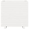 vidaXL Fioriera da Giardino Bianca 50x50x49,5cm Legno Massello di Pino