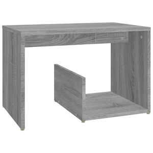 vidaXL Tavolino Grigio Sonoma 59x36x38 cm in Legno Multistrato