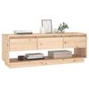 vidaXL Mobile Porta TV 110,5x34x40 cm in Legno Massello di Pino