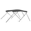vidaXL Bimini di Prua con Tendalino a 3 Archi Antracite 183x140x137 cm