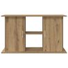 vidaXL Supporto per acquario artigianale in rovere 101x41x58 cm in legno ingegnerizzato