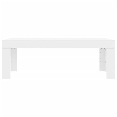 vidaXL Tavolino da Salotto Bianco 102x50x36 cm in Legno Multistrato