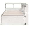 vidaXL Letto con Libreria senza Materasso 75x190 cm in Legno Pino