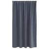 vidaXL Tende Blackout con Anelli 2 pcs Antracite 140 x 140 cm