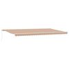 vidaXL Tenda retrattile Multicolore 600 &times; 300 cm