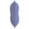 vidaXL Cuscino per Schiena Blu jeans 80 x 19 x 50 cm Tessuto