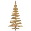 vidaXL Alberi di Natale Marrone 150 cm Legno di pino massello