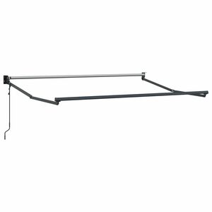 vidaXL Struttura della tenda elettrica retrattile Antracite 3 x 2 m