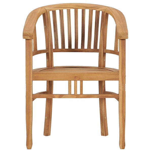 vidaXL Set da Pranzo da Giardino 3 pz in Legno Massello di Teak