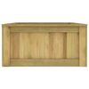 vidaXL Fioriera Rialzata 196x100x50 cm in Legno di Pino Impregnato