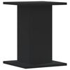 vidaXL Supporti per Piante 2 pz Neri 30x30x40 cm Legno Multistrato