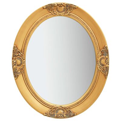 vidaXL Specchio da Parete Stile Barocco 50x60 cm Oro