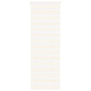 vidaXL Tenda a Rullo Zebra Larghezza Tessuto 75,9 cm Poliestere