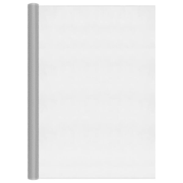 vidaXL Zanzariera in Alluminio 112x2000 cm Argento