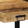 vidaXL Tavolo consolle Marrone 90 x 33 x 75 cm legno massello di mango