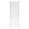 vidaXL Supporto per Acquario 60,5x36x72,5 cm Multistrato Bianco Lucido
