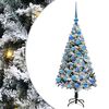 vidaXL Albero di Natale artificiale Bianco 120 cm