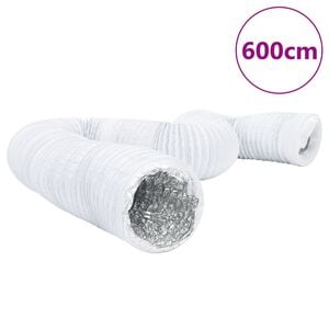 vidaXL Condotto di Ventilazione in Alluminio e PVC 6m &Oslash;15cm