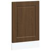 vidaXL Pannello Lavastoviglie Porto Rovere Marrone 45x1,5x57 cm