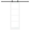 vidaXL Porta scorrevole ORKDAL Bianco 73,5 x 211 cm